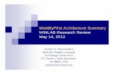 MobilityFirst Architecture Summary WINLAB Research Review · PDF file · 2012-05-14MobilityFirst Architecture Summary WINLAB Research Review May 14, 2012 Contact: ... project aims