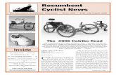 Recumbent Cyclist News Recumbent Cyclist Newsstevebriggs.netfirms.com/rcn/RCN_095.pdf · Road feels more like a sport touring trike to ... Recumbent Cyclist News. Recumbent Cyclist