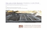 The site of the Botanic Gardens, Leith Walk 1.pdf · The site of the Botanic Gardens, Leith Walk 34 Haddington Place, Edinburgh Archaeological Evaluation and Excavation: ... This