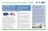 Communicate EU - BT · PDF file · 2018-01-23Communicate EU BT European Affairs ... the UK already leads France, Germany, Italy and Spain in terms of ... The vast majority of surveyed