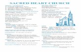 SACRED HEART · PDF fileSacred Heart Elementary School ... Chrism Mass at the Cathedral of Our Lady of the Angels 7:00 pm ... molino es un símbolo de la infancia que representan el