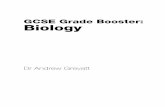 GCSE Grade Booster: Biology - All Saints Academy · PDF fileGCSE Grade Booster: Biology ... • Confusion between causes and effects of environmental issues: the greenhouse effect,