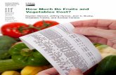 How Much Do Fruits and Vegetables Cost? - Virginia Tech Other... · How Much Do Fruits and Vegetables Cost? EIB-71, U.S. ... 2010 Dietary Guidelines for Americans ... How Much Do