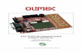 LPC-P1227 development board USER’S MANUAL development board USER’S MANUAL Initial release, March 2012 Designed by OLIMEX Ltd, 2011 All boards produced by Olimex LTD are ROHS compliant
