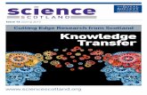 CuttingEdgeResearchfromScotland Knowledge Transfer · PDF filedifference Ratherthanbeingaspin ... betweenengineering,academia andcustomers,andhelptoplan ... technology,butwhenthereis