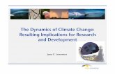 The Dynamics of Climate Change Implications for · PDF fileEnergy demand will rise primarily in developing ... „The Dynamics of climate change: ... The Dynamics of Climate Change