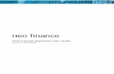 neo finance - University of Technology Sydney workbook is designed to provide you with an introduction to Neo ... Correspondence relating to UTS Internet Expenses should be directed