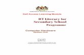 ICT Literacy for Secondaarry School - SMK Lohan … Literacy for Secondaarry School ... ICTL For Secondary School - Computer Hardware Module 2 ... A CPU interprets instructions given
