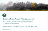 GoldenTree Asset Management - MIT Golub Center for Asset Management MIT Golub Center for Finance and Policy 3rd Annual Conference September 2016 ... Collateralized Loan Obligation