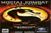 Mortal Kombat: Deception - Nintendo GameCube - · PDF fileKONTRQLS Mortal Kombat: Deception lets you save accumulated data to your Nintendo GarneCubeTM Memory Card. We highly recommend