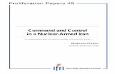 Command and Control in a Nuclear-Armed Iran · PDF fileCommand and Control in a Nuclear-Armed Iran _____ In collaboration with the Atomic Energy Commission (CEA