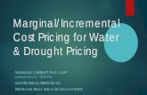 Marginal/Incremental Cost Pricing for Water & Drought …ezweb.ladwp.com/UserFiles/CMRG/Chesnutt_CalifMuni... · Marginal/Incremental Cost Pricing for Water ... Once Size Does Not
