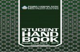 STUDENTHAND BOOK - Higher College of  · PDF fileMs. Fatema Khalifa AlGhafri ... language learning in a digital learning environment. ... and Information Technology,