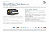 ZQ520 RFID Mobile Printer - Zebra Technologies · PDF fileThe high-performing ZQ520 RFID printer stands up to the test every time ... (MFi) and Wi-Fi Alliance ... Access our global