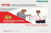 2017 cima prospectus - CIMA | ACCAcharterquest.co.za/.../2017/CIMA/CIMA_2017_Parktown_Prospectus.pdf · 2017 cima prospectus ... E3 P3 F3 MANAGEMENT LEVEL AWARD : CIMA Advanced Diploma