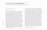 Culture Ingested: On the Indigenization of Phillipine · PDF fileSavor the word. Swallow the world.1 — Doreen G. Fernandez, 1994 Barbara Kirshenblatt-Gimblett: Doreen g. fernandez
