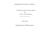 Evaluation Scheme and Syllabus for M.Sc. (Microbiology)iul.ac.in/.../M.Sc._Microbiology_1st_year_syllabus_CBCS.pdf · Evaluation Scheme and Syllabus for M.Sc. (Microbiology) ... BS
