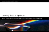 Singular Optics - Indian Institute of Technology Delhiweb.iitd.ac.in/~psenthil/publications_files/Special Issue.pdf · singular optics. Many of the articles can be grouped areawise,