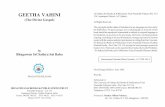 GEETHA VAHINI Sri Sathya Sai Books & Publications Trust ...vahini.org/downloads/vahinis-pdf/Gita.pdf · hagawan Sri Sathya Sai Baba is the Sanathana ... Chapter - I nn1 02. Chapter