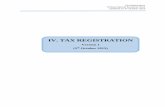 IV. TAX REGISTRATION - Thilawa SEZ Management · PDF fileTax Registration Thilawa Special Economic Zone Updated on 5th October 2015 IV-2 the contract or agreement, arbitration has