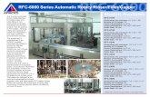 RFC-6000 Series Spec Sheet - Liquid Filling Machines Series.pdf · bottle filling of non- ... electronic components and PLC controls are ... RFC-6000 Series Automatic Rotary Rinser/Filler/Capper