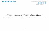 Customer Satisfaction - Daikin · PDF fileCSR for Value Provision Customer Satisfaction Responding to Growing Demand in Emerging Countries Daikin is accelerating expansion of