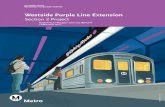 Westside Purple Line Extension - Metro · PDF filewestside purple line extension section 2 project monthly project status report the preparation of this document has been financed