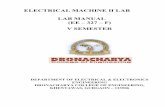ELECTRICAL MACHINE II LAB LAB MANUAL (EE 327 F) V …ggnindia.dronacharya.info/EEE/Downloads/Labmanuals/... · To Study and Measure Direct and Quadrature Axis Reactance of a 3 ...