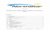 NorthStar Battery (NSB) Telecom Installation and … 06-28-13 DCR: 2336-S13 DCN: SES-544-02-09 Page 1 of 13 15DOC0020 NorthStar Battery (NSB) Telecom Installation and Operation Guide
