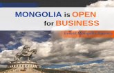 MONGOLIA is for BUSINESS - · PDF fileCopper Smelter 2.0 bln Oil Production $0.8 bln ... projects and programs1 of Mongolia approved by the Parliament and the list of projects ...