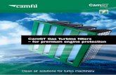 CamGT Gas Turbine filters – for premium engine protection (PDF).pdf · CLEAN AIR SOLUTIONS Clean air solutions for turbo machinery CamGT Gas Turbine filters – for premium engine