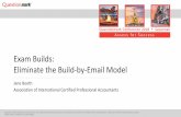 Exam Builds: Eliminate the Build-by-Email Model · PDF file3/7/2018 · Jane.booth@aicpa-cima.com   Questions? Slide 11. Title: PowerPoint Presentation Author: