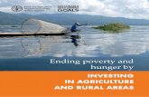 Ending poverty and hunger by - Home | Food and Agriculture ... · PDF fileSTRATEGIC INVESTMENTS FOR ACHIEVING SDG 1 AND SDG 2 PAGES 12-13 FAO SUPPORT TO ... summit in L’Aquila, Italy.