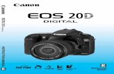 INSTRUCTION MANUAL INSTRUCTION MANUAL - UC · PDF file · 2014-09-19¢ EOS 20D INSTRUCTION MANUAL ... If the product does not work properly or requires repair, contact your dealer