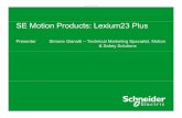 SE Motion Products: Lexium23 Plus - infoPLC StructureOrder Structure – BCH MotorsBCH Motors Schneider Electric - Motion & Drives training - Lexium 23 Plus ´04/2010 17 Product overview