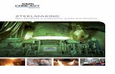 STEELMAKING - SMS · PDF file · 2014-04-14leading supplier of electric steelmaking and casting technology helps customers worldwide achieve a ... the DRI/HBI together with lime,