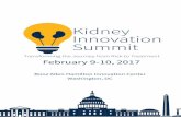 Kidney Innovation Summit - American Association of · PDF fileKidney Innovation Summit ... and the American Society of Nephrology are pleased ... DTCD, MD, MRCP, MS Professor of Internal