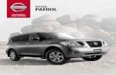 NISSAN PATROL - res. · PDF fileSNOW. Snow is no match for the Patrol. The Nissan Patrol brings with it the technology, design and forethought ... or run out of fuel, we’ll help