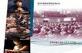 2018/19 SEASON - North Carolina Symphony · PDF file · 2018-02-12conductor. Yekwon Sunwoo, piano. Rene Orth: Chasing Light. Rachmaninoff: ... dazzling score to . The Firebird, ...