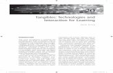 Tangibles: Technologies and Interaction for Learning · PDF filemanipulation of physical artefacts and/or ... science, education and design, ... theoretical bases: computer science,