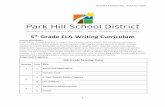 5th Grade ELA-Writing Curriculum - parkhill.k12.mo.us · PDF file5th Grade ELA-Writing Curriculum . ... Agency and Independence as Writers. Subject: Writer’s Workshop. ... Start