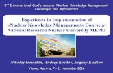 Презентация PowerPoint - Nucleus · PDF fileNational Research Nuclear University MEPhI network of educational and research institutions v/ 11 higher education institutions
