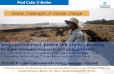 Global challenges of climate change - University of · PDF fileCRICOS #00212K . A farmer burns his dried-up rice on a paddy field stricken by drought: Mekong Delta (Vietnam) March