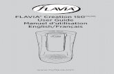FLAVIA® Creation 150 User Guide Manuel d’utilisation ... Manual... · User Guide Manuel d’utilisation. English/Français. . MD. CONTENTS. PAGE Safety Precautions ... The water