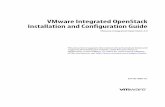 VMware Integrated OpenStack Installation and Configuration ... · PDF fileVMware Integrated OpenStack Installation and Configuration Guide VMware Integrated OpenStack 2.0 This document