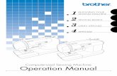 Operation ManualComputerized Sewing Machine - Brotherdownload.brother.com/welcome/doch000470/bc21es20cs... · 1 FOR USERS IN THE UK, EIRE, MALTA AND CYPRUS ONLY If this machine is