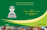 CII National Award - home | Food and Agriculture Centre of ...face-cii.in/sites/default/files/e_award_broc2012.pdf · The CII National Award for Food Safety, ... CII- Jubilant Bhartia