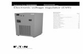 Electronic Voltage Regulator (EVR) Technical Data - …lit.powerware.com/ll_download.asp?file=TD157003EN_150.pdf · The electronic voltage regulator (EVR) ... The electronic regulating