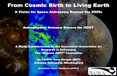 From Cosmic Birth to Living Earth - Welcome to AURA the Universe gets from Cosmic Birth to Living Earth. 10 Mpc Protogalactic Seeds 100 kpc Gas Accretion and Recycling 10 kpc Star