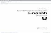 Cambridge Checkpoint English - Assetsassets.cambridge.org/97811076/63152/frontmatter/9781107663152... · The Cambridge Checkpoint English course covers the Cambridge Secondary 1 English